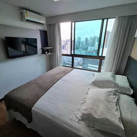Confortavel Flat Em Boa Viagem Com Vista Recife Exterior foto