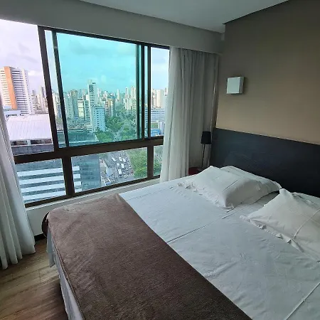 Confortavel Flat Em Boa Viagem Com Vista Recife Exterior foto