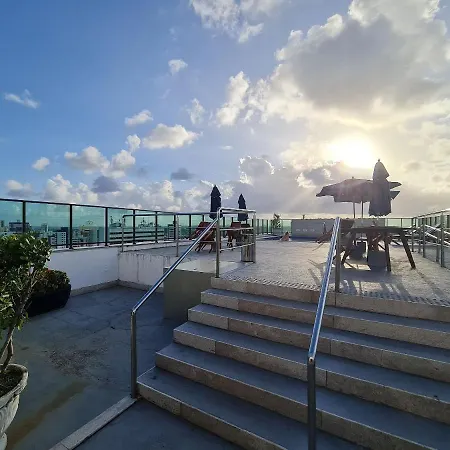 Confortavel Flat Em Boa Viagem Com Vista Recife Exterior foto
